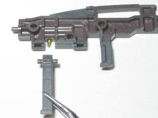 ガンダム00 HG ジンクス3の製作(プラモデル)