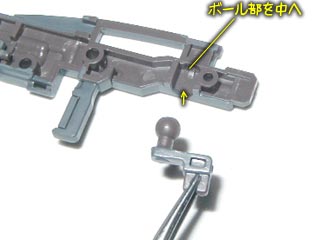 ガンダム00 HG ジンクス3の製作(プラモデル)