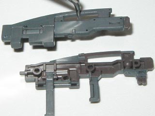 ガンダム00 HG ジンクス3の製作(プラモデル)