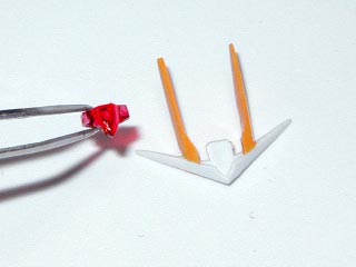 hg　ダブルオーガンダム製作(,プラモデル)