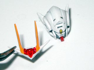hg　ダブルオーガンダム製作(,プラモデル)