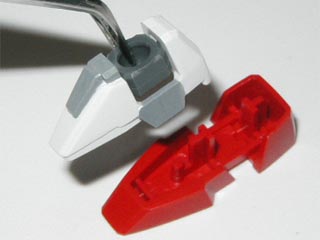 hg　ダブルオーガンダム製作(プラモデル)