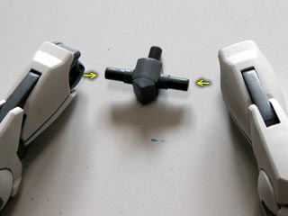 hg　ダブルオーガンダム製作(プラモデル)