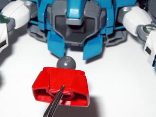 hg　ダブルオーガンダム製作(プラモデル)