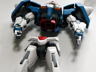 hg　ダブルオーガンダム製作(プラモデル)