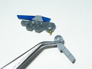 hg　ダブルオーガンダム製作(プラモデル)