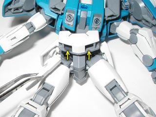 hg　ダブルオーガンダム製作(プラモデル)