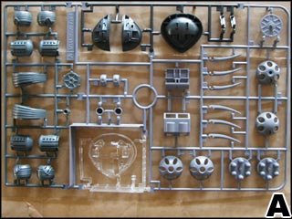 HGUCアッガイの製作(ガンダム,プラモデル)