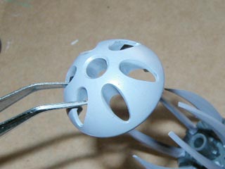 HGUCアッガイの製作(ガンダム,プラモデル)