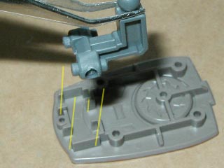 HGUCアッガイの製作(ガンダム,プラモデル)