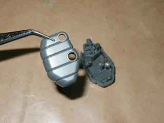 HGUCアッガイの製作(ガンダム,プラモデル)