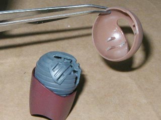 HGUCアッガイの製作(ガンダム,プラモデル)