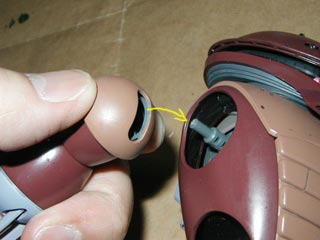 HGUCアッガイの製作(ガンダム,プラモデル)