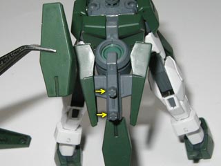 HG ケルディムガンダム製作,プラモデル
