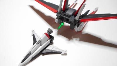 ガンプラ,コアスプレンダー　塗装