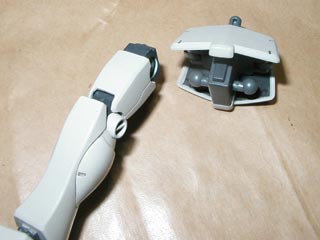 HGUCジムの製作（ガンダム,プラモデル）