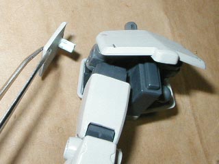 HGUCジムの製作（ガンダム,プラモデル）