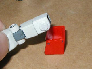 HGUCジムの製作（ガンダム,プラモデル）