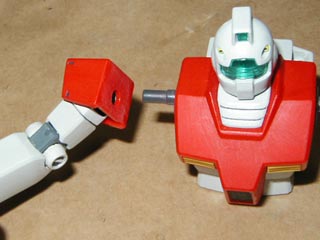 HGUCジムの製作（ガンダム,プラモデル）