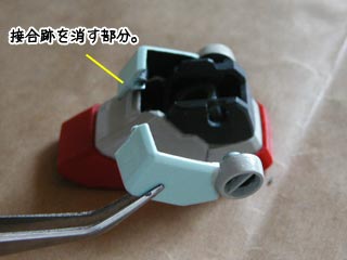 HGUCジムの製作（ガンダム,プラモデル）