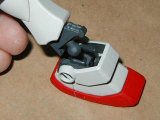 HGUCジムの製作（ガンダム,プラモデル）