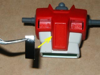 HGUCジムの製作（ガンダム,プラモデル）