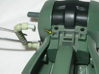 HGUCザク（プラモデル,ガンダム）製作
