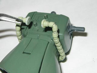 HGUCザク（プラモデル,ガンダム）製作