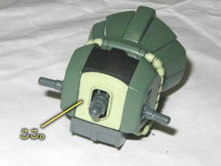HGUCザク（プラモデル,ガンダム）製作