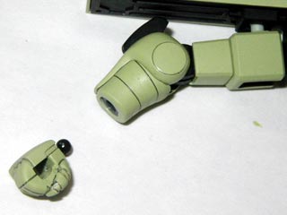 HGUCザク（プラモデル,ガンダム）製作