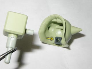 HGUCザク（プラモデル,ガンダム）製作