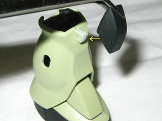 HGUCザク（プラモデル,ガンダム）製作