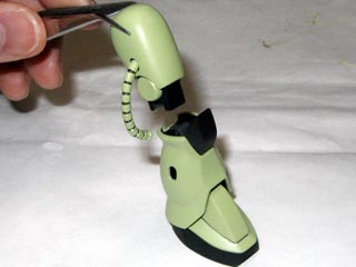 HGUCザク（プラモデル,ガンダム）製作