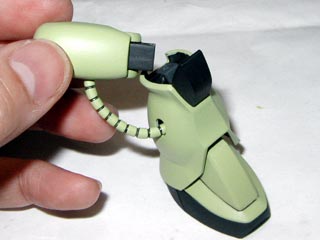 HGUCザク（プラモデル,ガンダム）製作