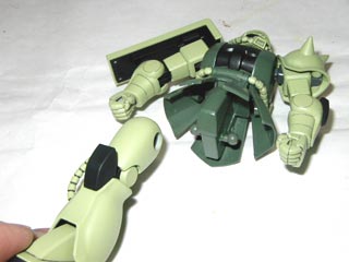 HGUCザク（プラモデル,ガンダム）製作