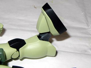 HGUCザク（プラモデル,ガンダム）製作