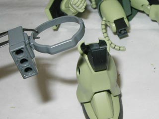 HGUCザク（プラモデル,ガンダム）製作