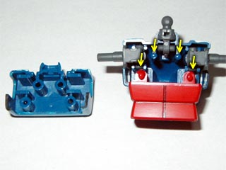 HGUCガンダムRX-78-2の製作（プラモデル）