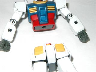 HGUC ガンダムRX-78-2プラモデルの製作