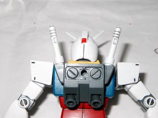 HGUC ガンダムRX-78-2プラモデルの製作