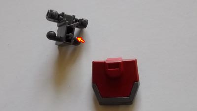 hgセイバーガンダム　プラモデル