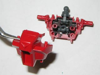 HGセイバーガンダムの製作（プラモデル）