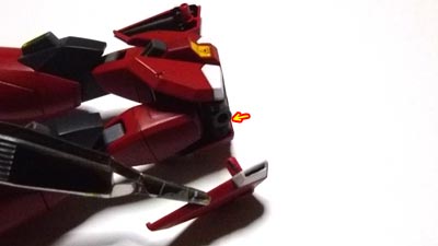 hgセイバーガンダム　プラモデル