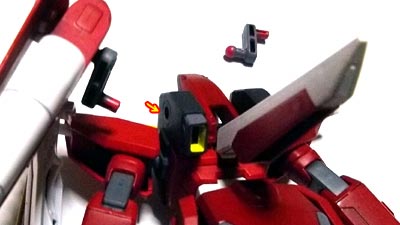hgセイバーガンダム　プラモデル