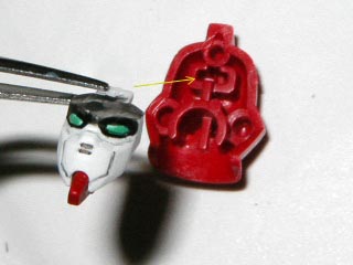 HGセイバーガンダムの製作（プラモデル）