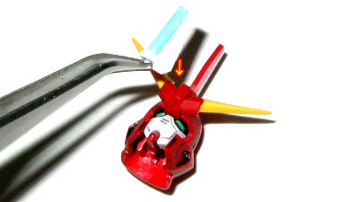 HGセイバーガンダムの製作（プラモデル）
