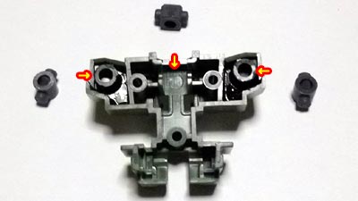 HGUC　アッシマー製作（ガンダム,プラモデル）