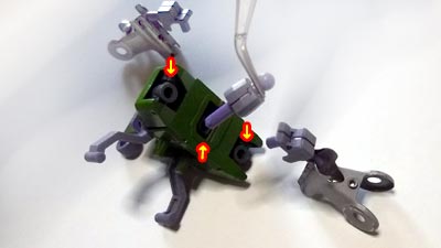 HGUC　アッシマー製作（ガンダム,プラモデル）