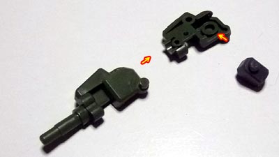 HGUC　アッシマー製作（ガンダム,プラモデル）