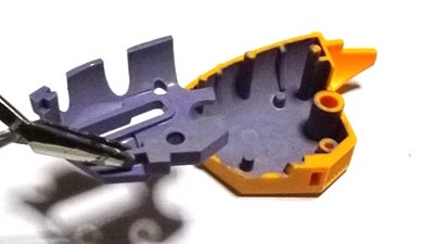 HGUC　アッシマー製作（ガンダム,プラモデル）